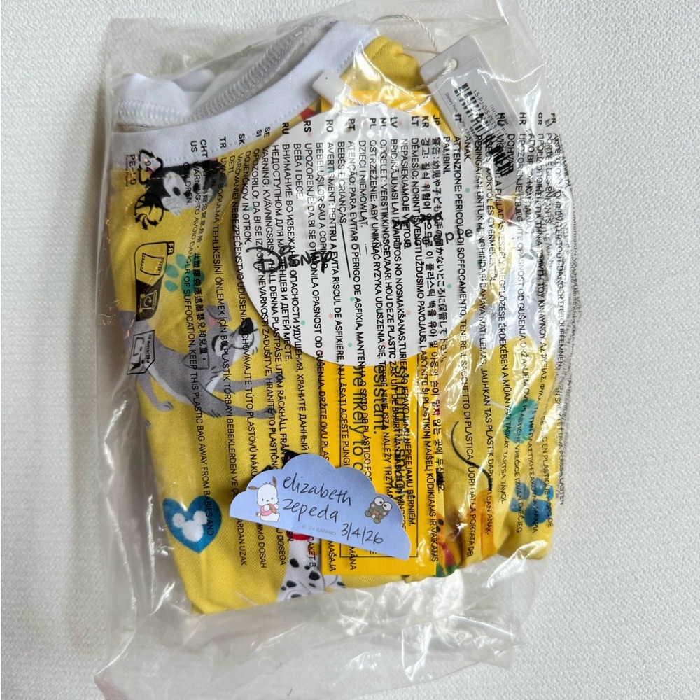 Little Sleepies Disney Pets long sleeve set